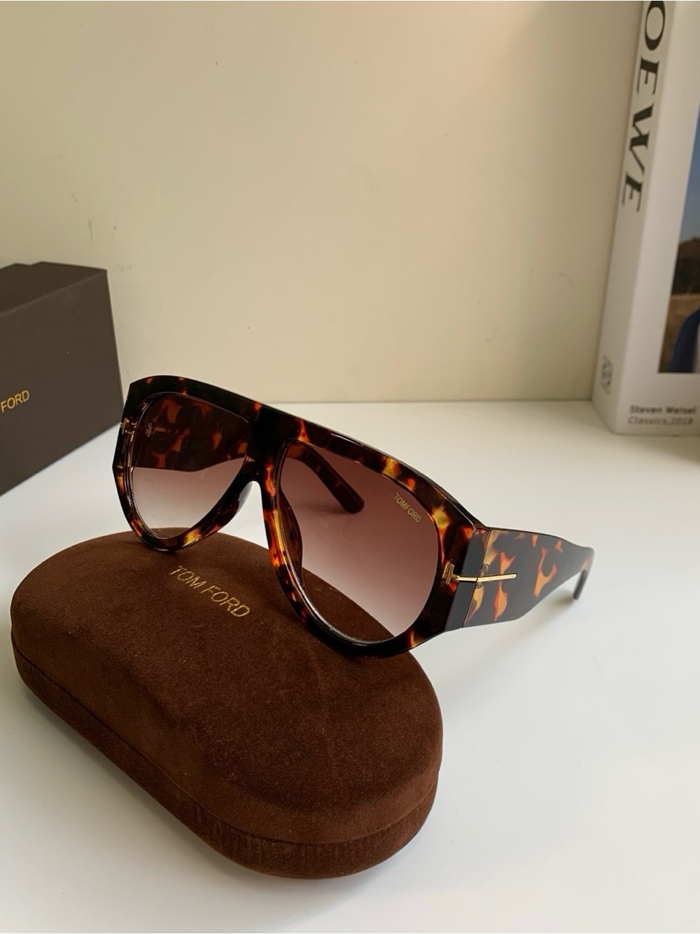 Tom Ford Brown Gradient Lens Sunglasses